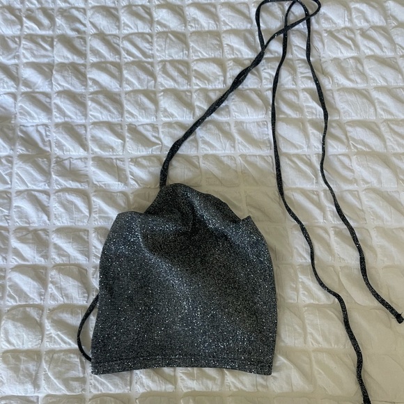 Urban Outfitters Shimmering Silver Camisole - Picture 3 of 8